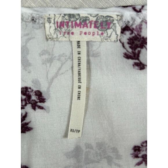 Intimately Free People Woman's Sz XS tank top lace Feminine Coquette Boho-Chic - Picture 7 of 11